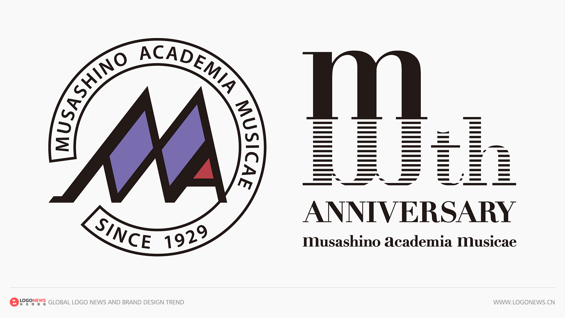 武藏野音乐大学百年校庆标志正式发布